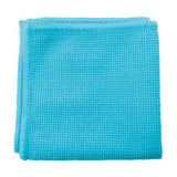 Quantore wipe éadach mapáilte microfibre 20x20cm gorm