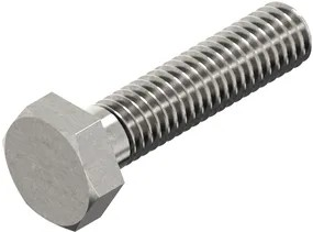 Tapbolt 6k m3x30 d933 rustfritt stål a2 | 200 stykker