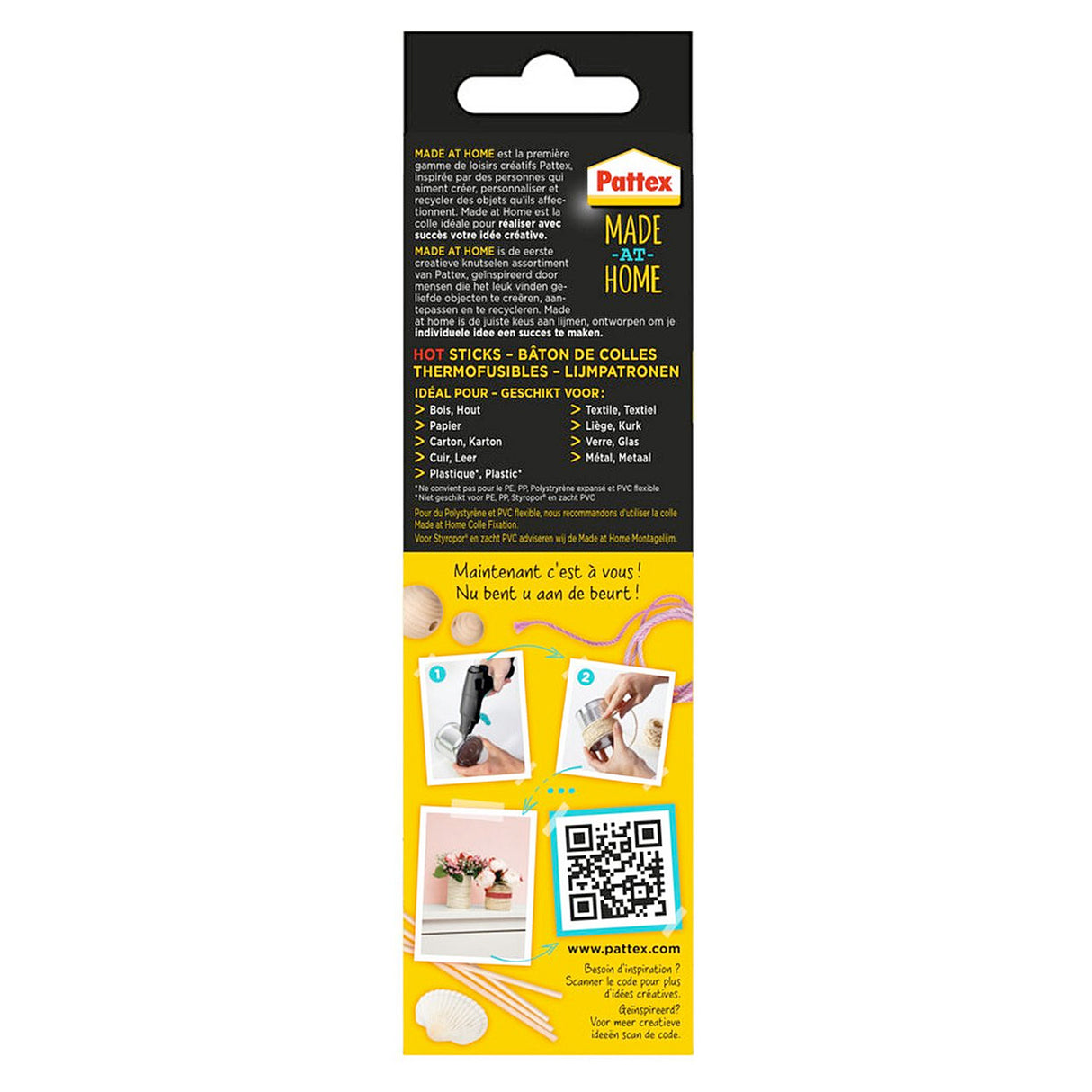 Quantore glue gun pattern pattex hobby, ø 11mm
