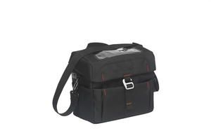 Vigo Handlebar Bag - Sporty handlebar bag, waterproof, reinforced, reflective, black