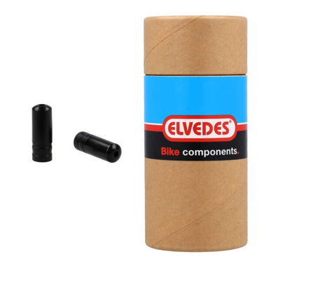Tampas de cabos Elvedes ø5,0mm PVC - preto