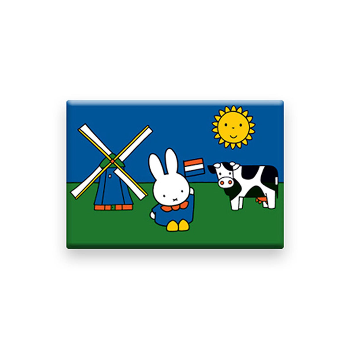 Miffy kylskåpsmagnet plåtäng