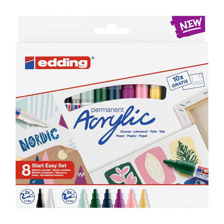 Quantore Acryl Marker Edding Starter Kit