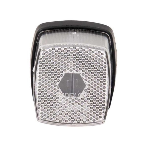 Position lamp white with reflector