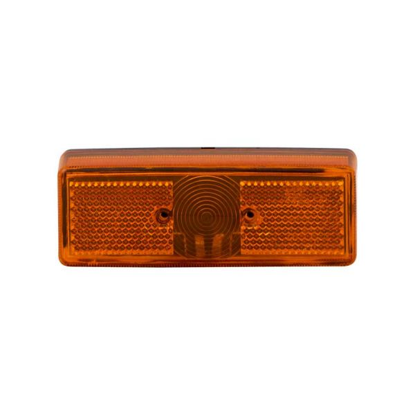 Surface-mounted lamp rectangle orange