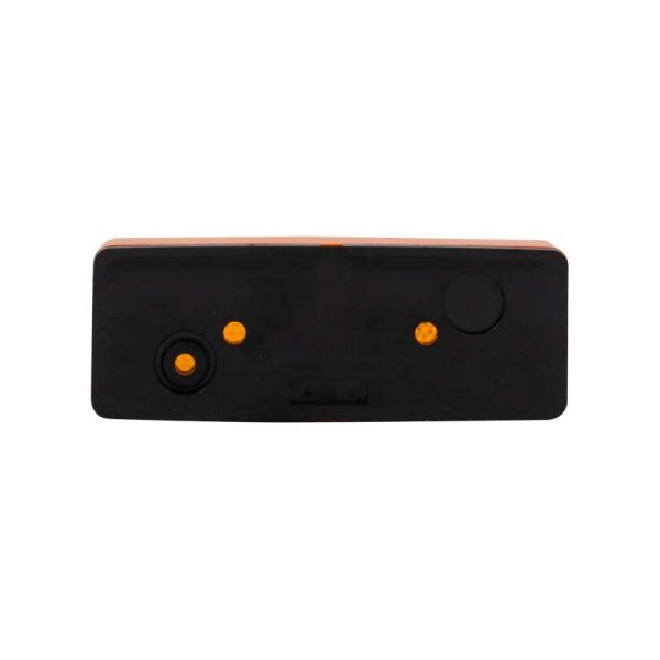 Surface-mounted lamp rectangle orange