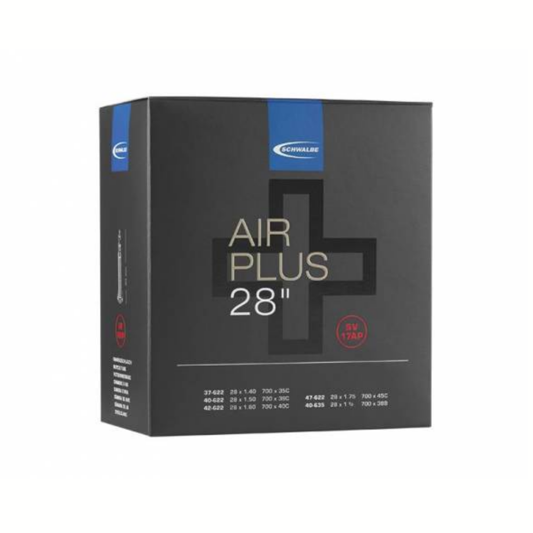 Schwalbe interno do tubo AirPlus DV17AP 28 polegadas 37 47-622 635 IB 40mm