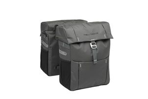 Vigo doble - bolsa de bicicleta doble deportiva, gris