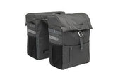 Vigo Double Bicycle Bag - Sporty, Water -Disconnecting, Black Gray