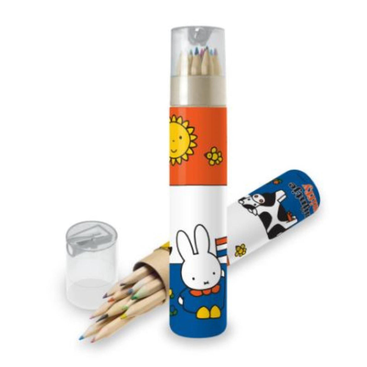 Peresnica Miffy Holland z 12 barvnimi svinčniki in šilčkom