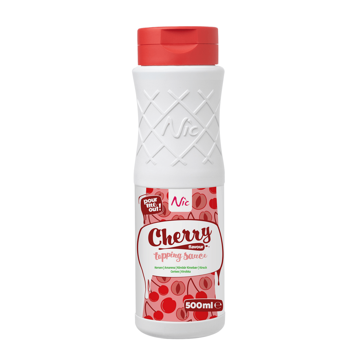 Nic topping cherries (500ml)