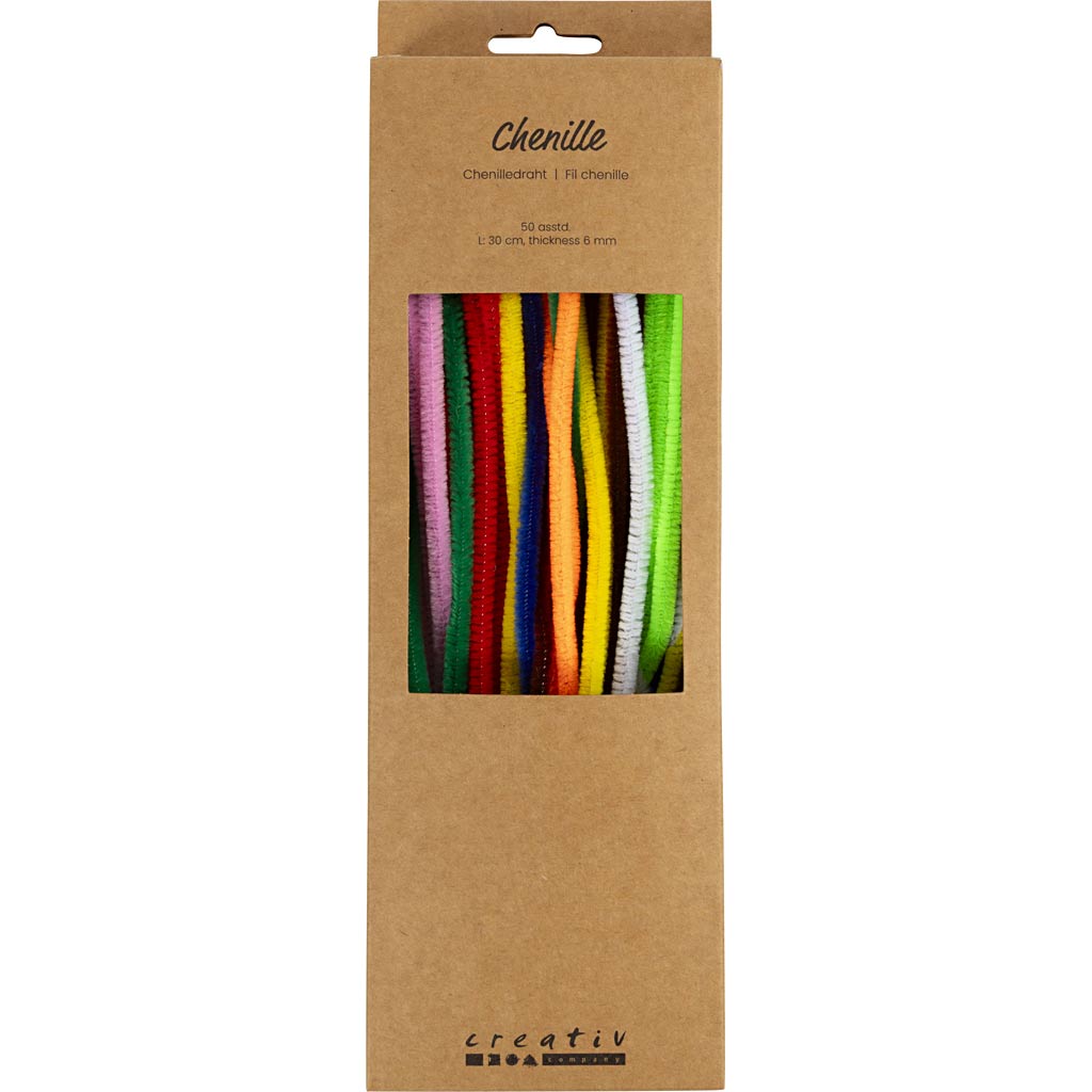 Https: www.cchobby.nl chenille-l-30-cm-thickness-6-mm-various-colors-50-div-1-box
