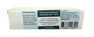 Unguento fungino del throgist di animale Dermatos Eczema