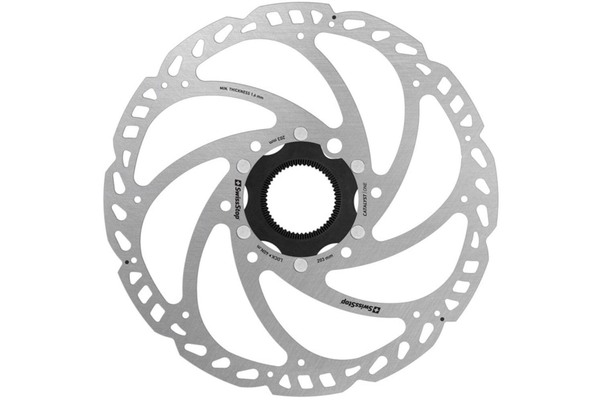 SwissStop - Bremseskivekatalysator One CenterLock 203mm