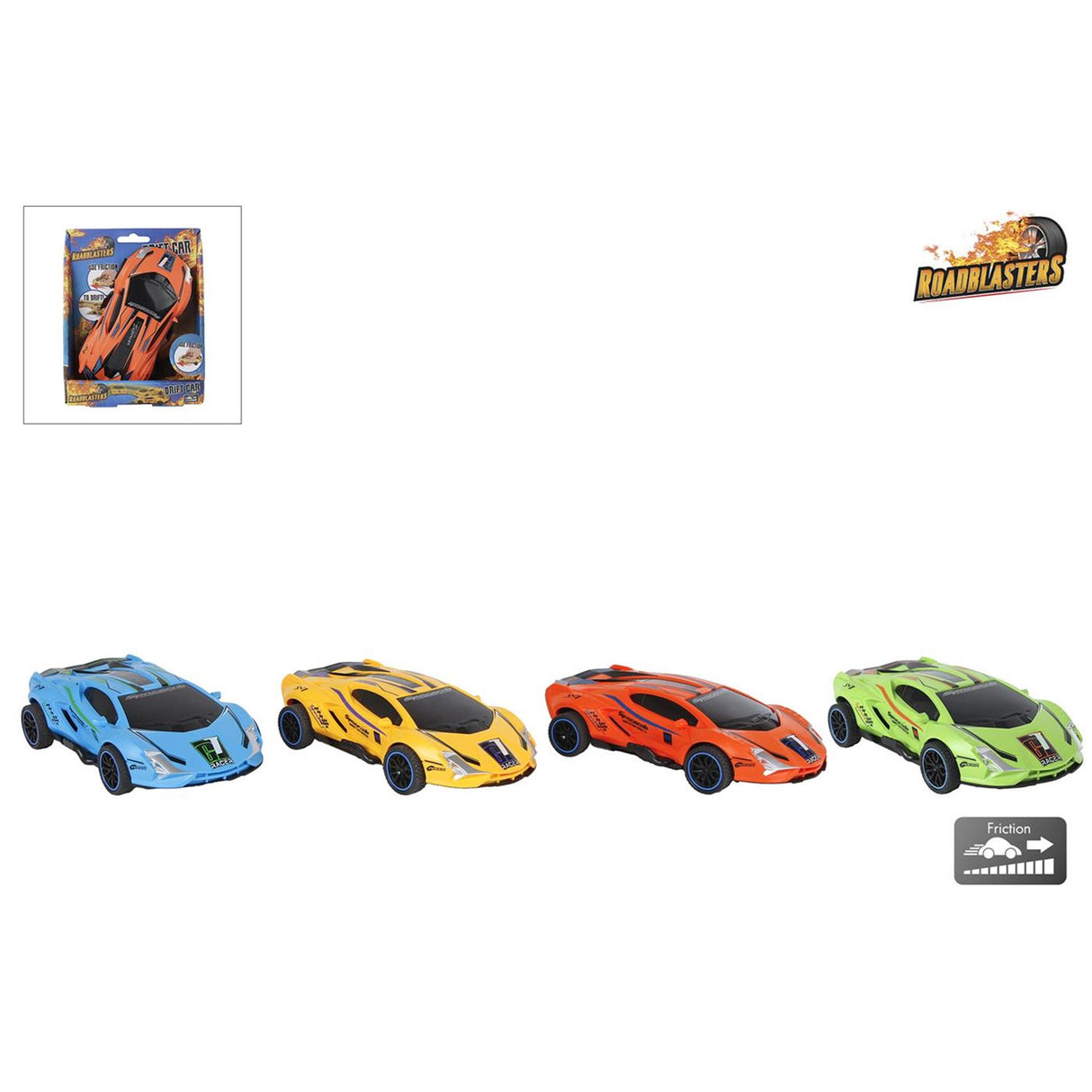 Roadstar drift car friction, 16cm