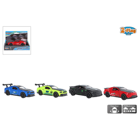 2-play sports car pull back 11.5cm