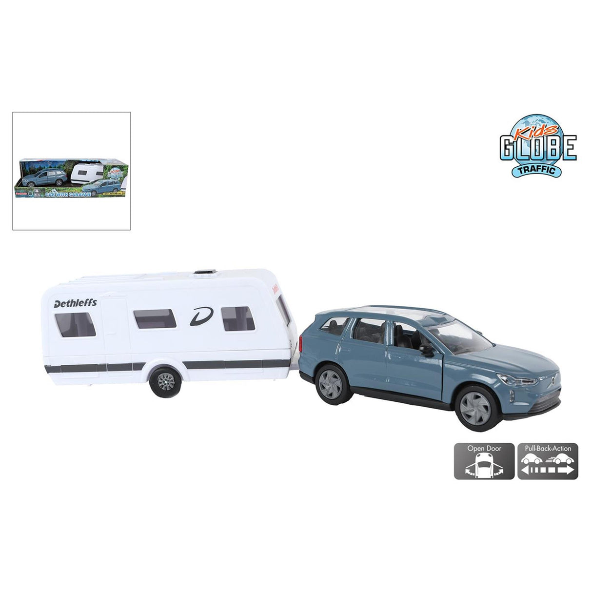 Kannerglobus volvo ex90 mat Caravan 30cm