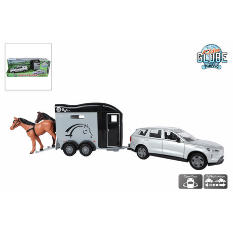 Dětský glóbus volvo ex90 s přívěsem 28cm
