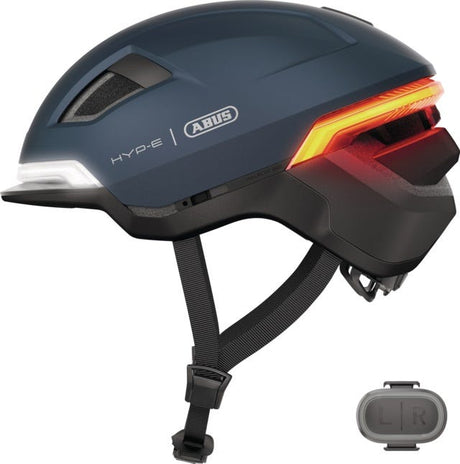 Abus casque intelligent hyp-e bleu nuit l 57-61cm