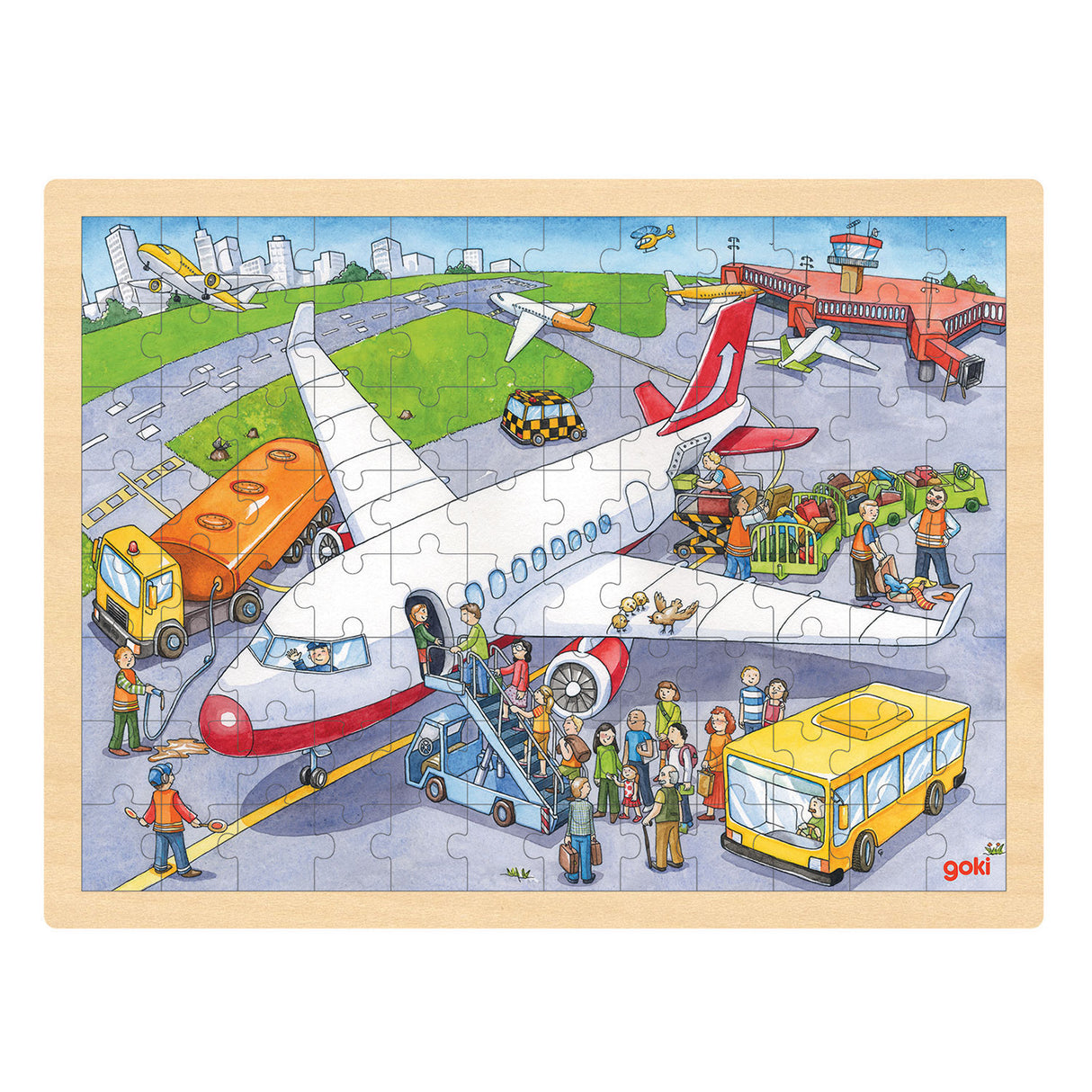 Goki Puzzle Airport, 96: e.