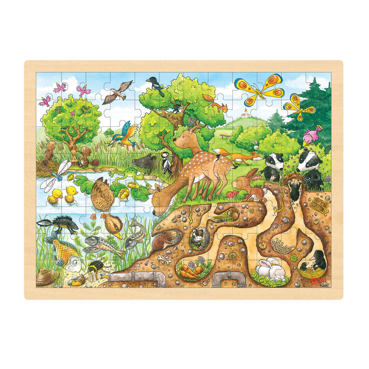 Dem Goiu Puzzle Natur, 96st.