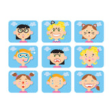 Goki Magnetic Game Funny Face Girl, 66dlg.