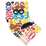 Goki Magnetic Game Funny Face Girl, 66dlg.