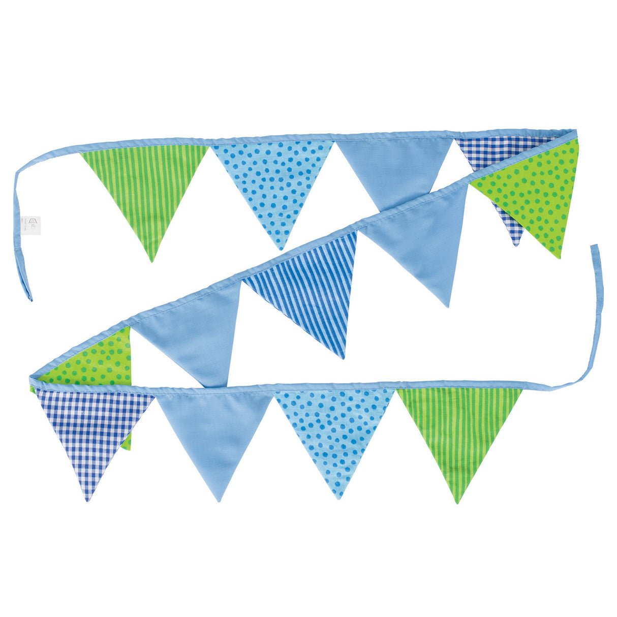 Goki Cotton Flag Line Blue Green