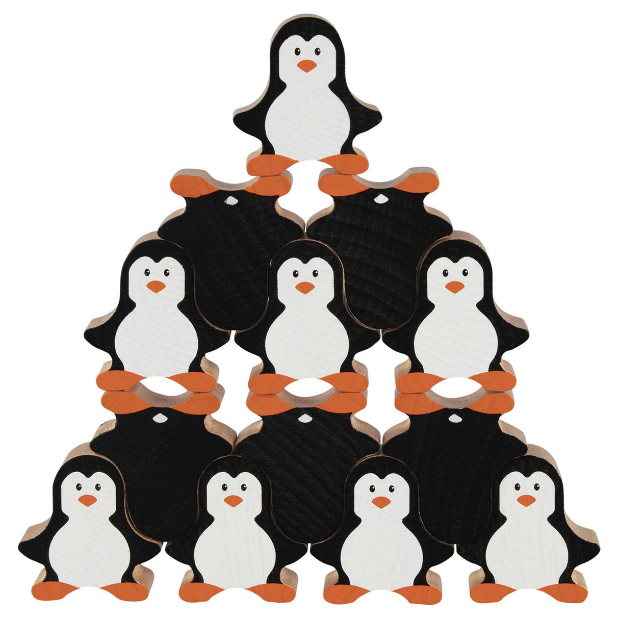 Goki Wooden Stacking Game Pinguin