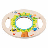 Lente d'ingrandimento Goki XL in legno con manici