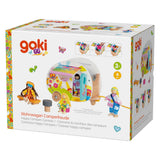 Goki houten happy campers caravan speelgoed