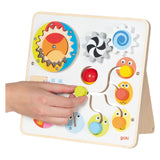 Goki houten activiteiten bord