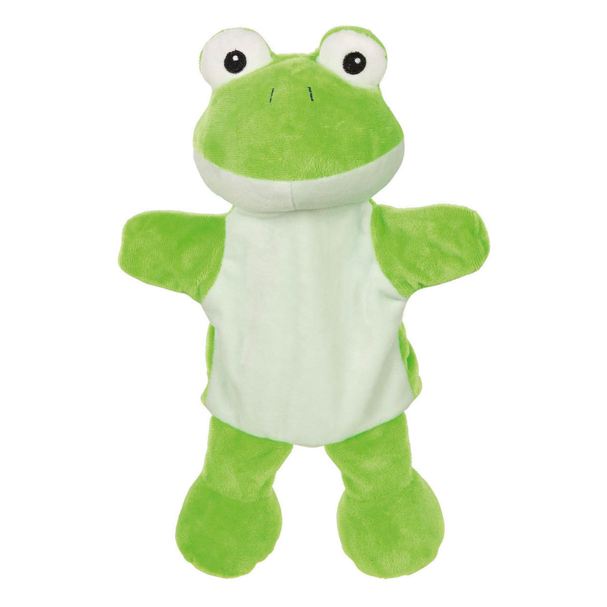 Goki Handpop Frog, 21cm