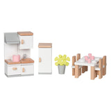 Goki wooden puppet furniture kitchen, 20dlg.