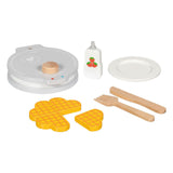 Goki wooden waffle iron with accessories, 9 pcs.