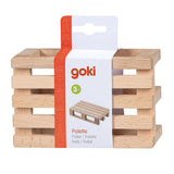 Pallet di mobili per burattini in legno Goki