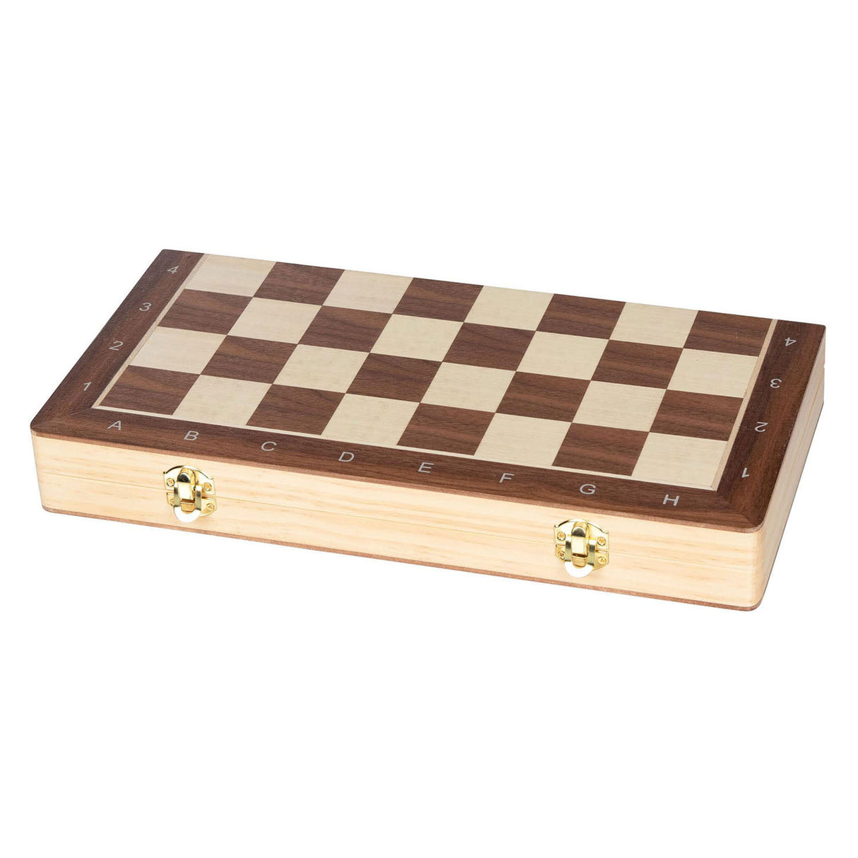 Goki Wooden Chess Damspel 2in1 magnetico