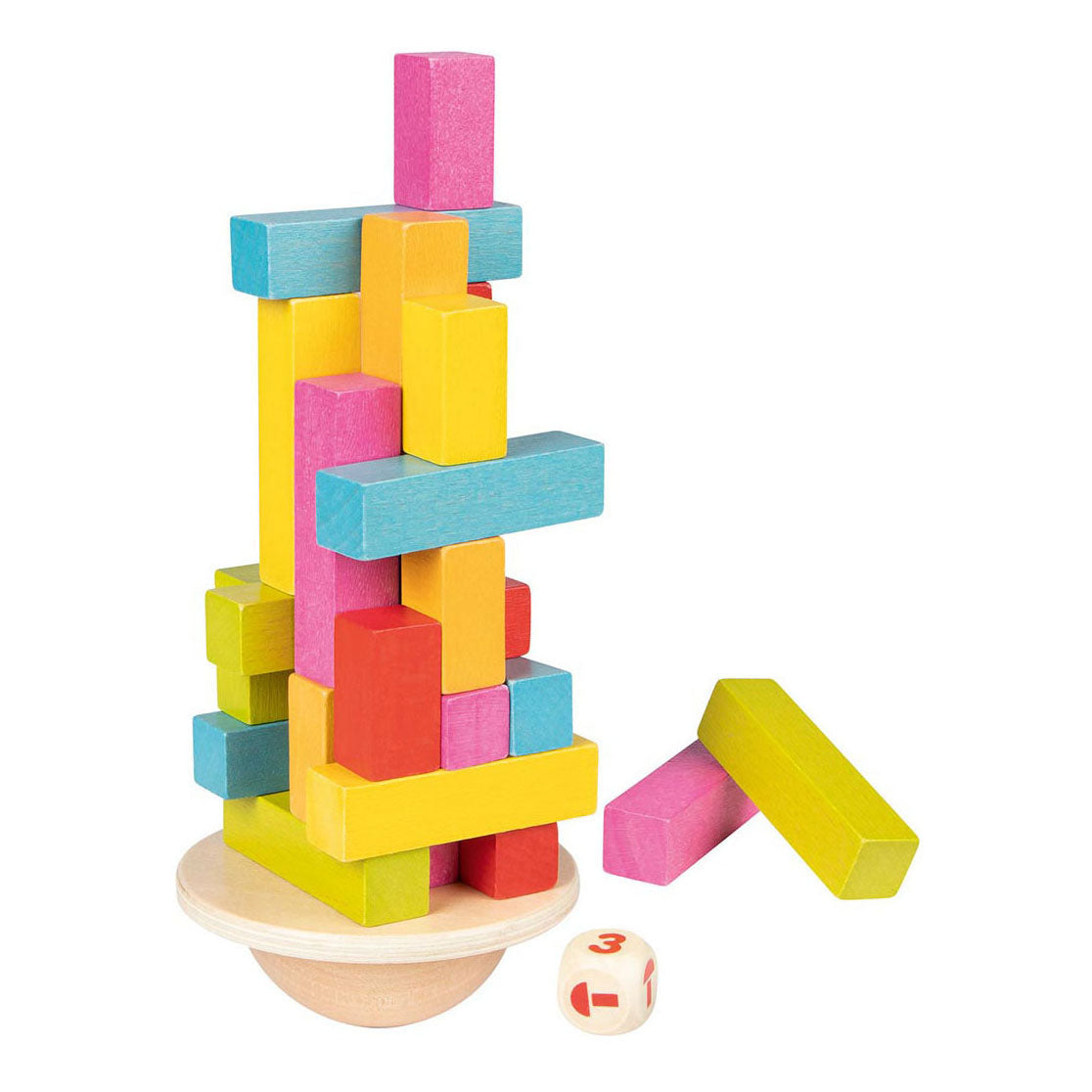 Goki Wooden Balance Game Tancing Tower, 38DLG.