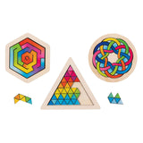 Goki wooden brain breaker puzzle, per piece