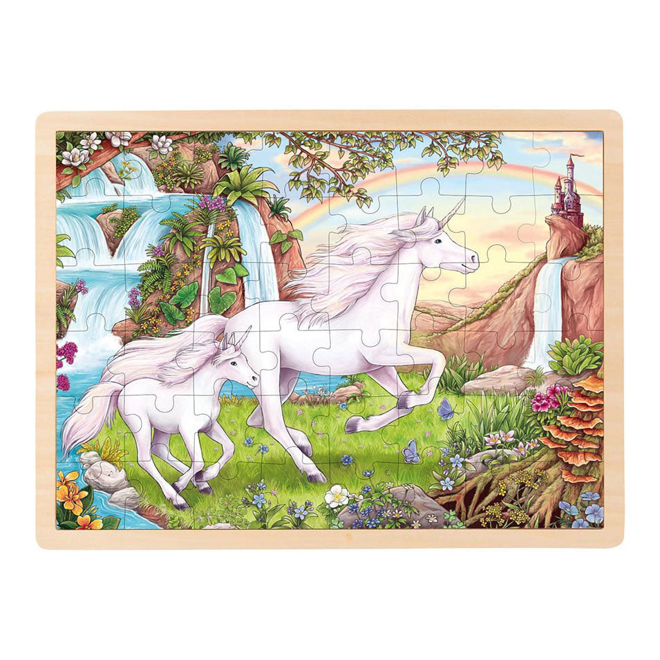 Goki tre Jigsaw Puzzle Unicorn, 48st.