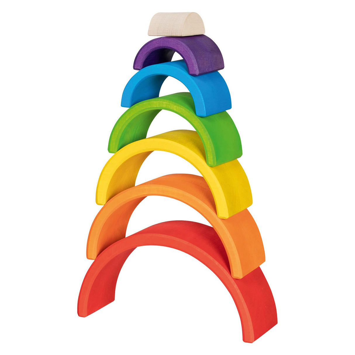 Goki Building Building Blocks Rainbow, 5dlg.