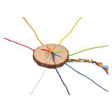 Goki wooden braided disc bracelet making craft kit
