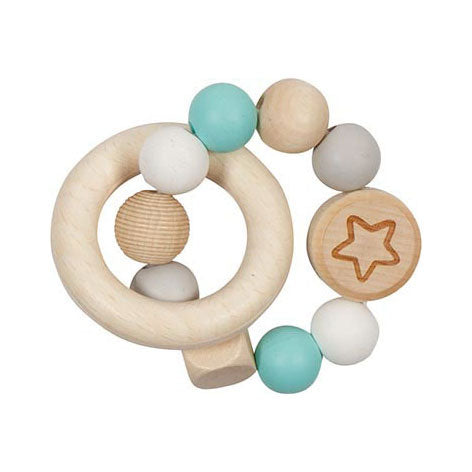 Goki Wooden Gripping Star Light Blue