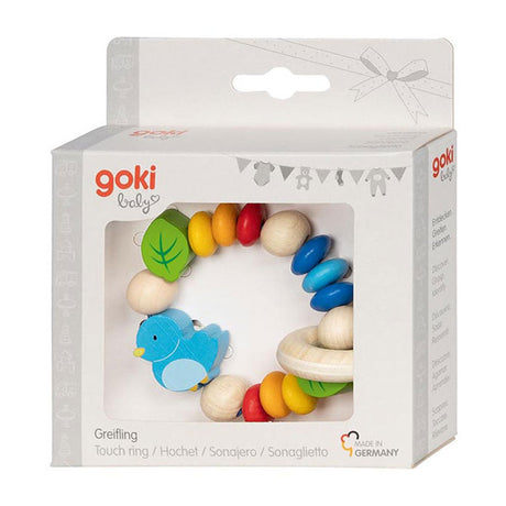 Goki Wooden Grofping Bird