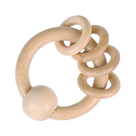 Goki Wooden Grippring with 4 rings