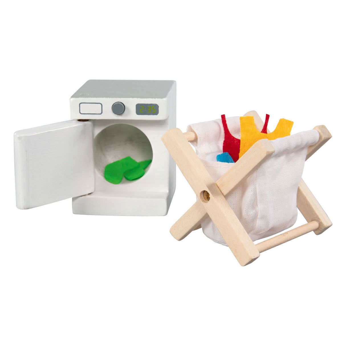 Goki Wooden Poppenhuis Mobili Accessori per spazi per cera