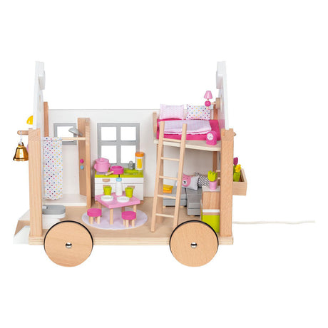 Goki trä poppenhuis lilla hus hygge