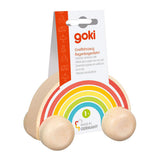 Goki wooden vehicle rainbow