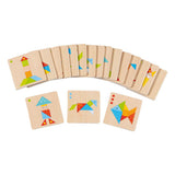 Goki wooden tangram world
