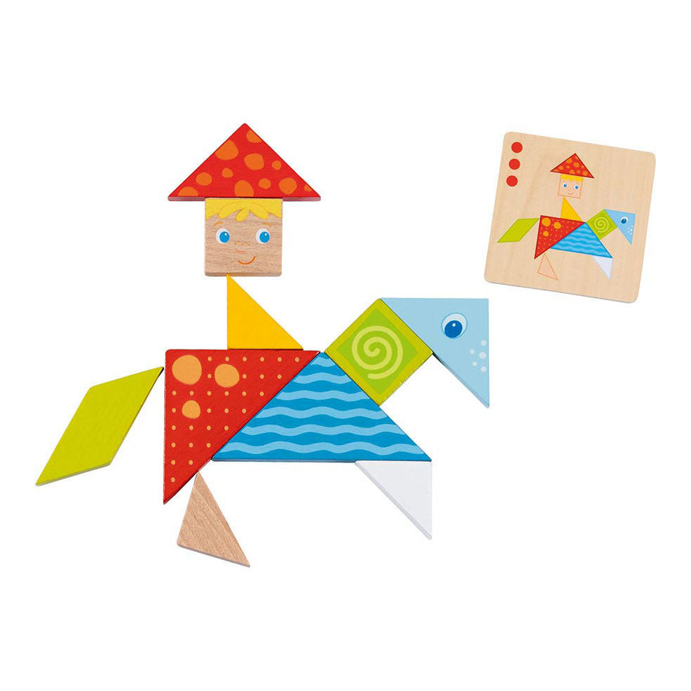 Goki Wooden Tangram World